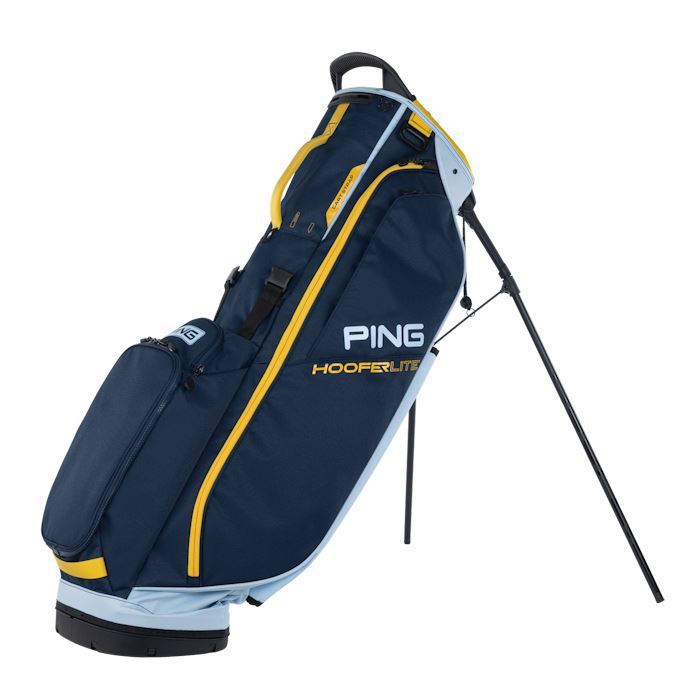 Ping Hoofer Lite Carry Bag - Navy/Crystal/Lemon