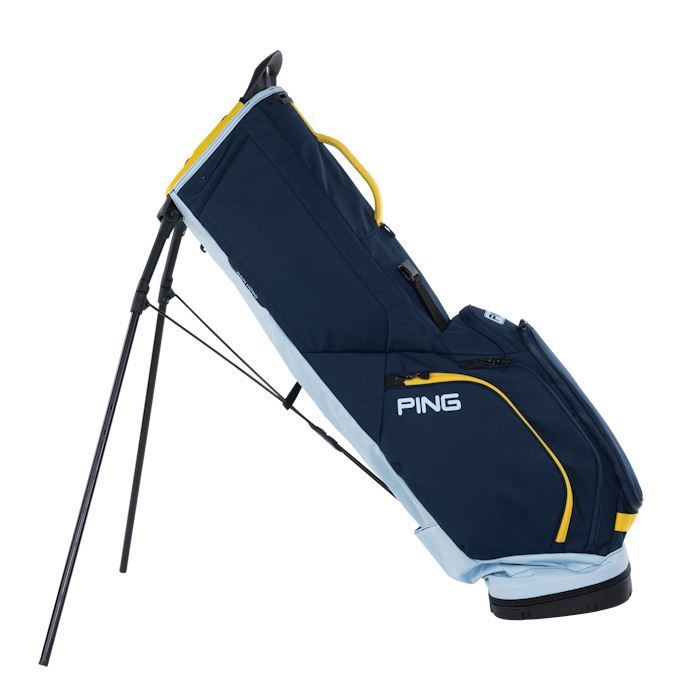 Ping Hoofer Lite Carry Bag - Navy/Crystal/Lemon