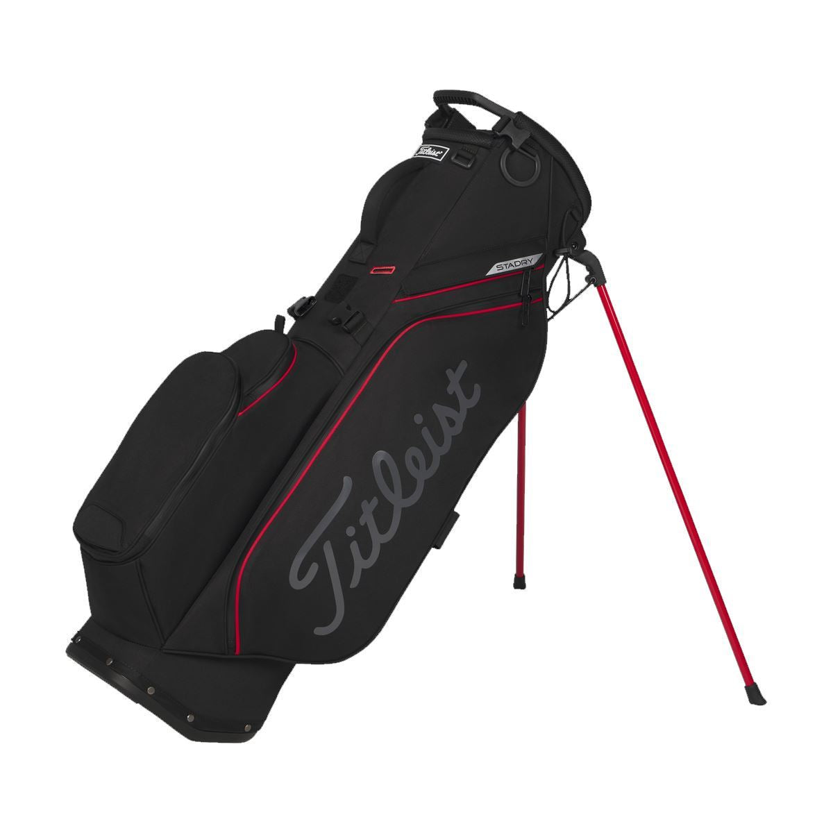 Titleist Players 4 StaDry Stand Bag Black/Red/Graphite