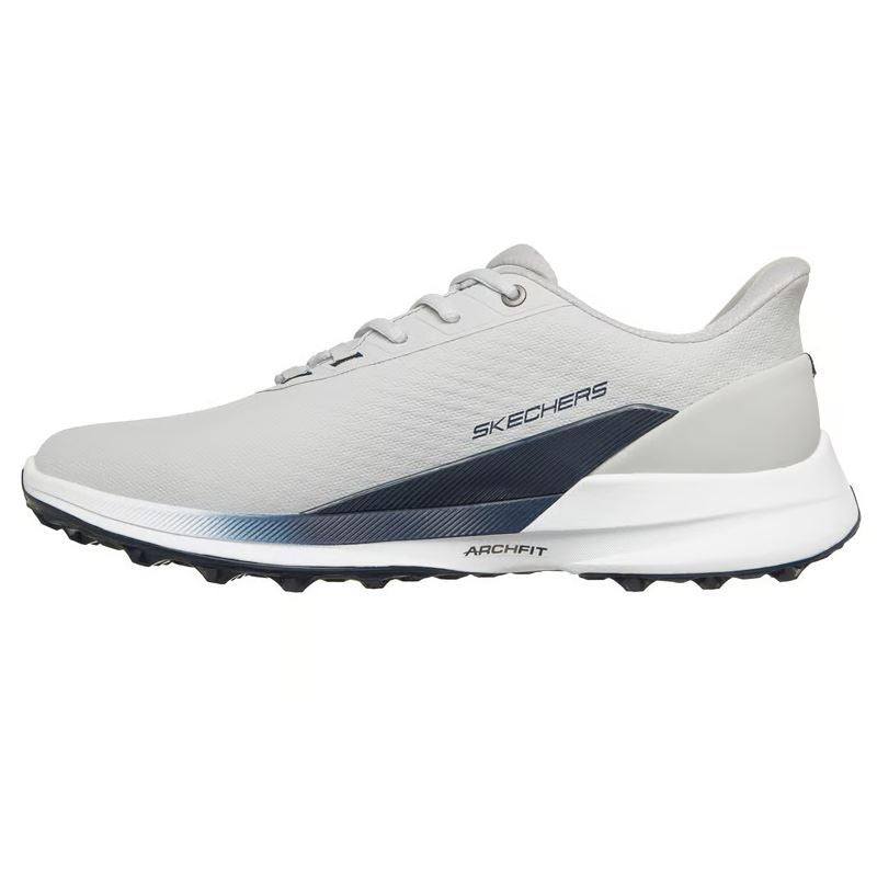 Skechers Mens Slip-ins Pure Si Golf Shoes - Grey/Navy