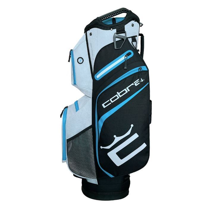 Cobra Signature Cart Bag - Vivid Blue/High Rise/Black