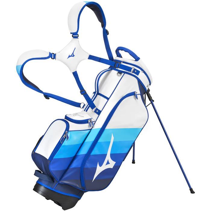 Mizuno Lightweight Tour Stand Bag - Blue/White