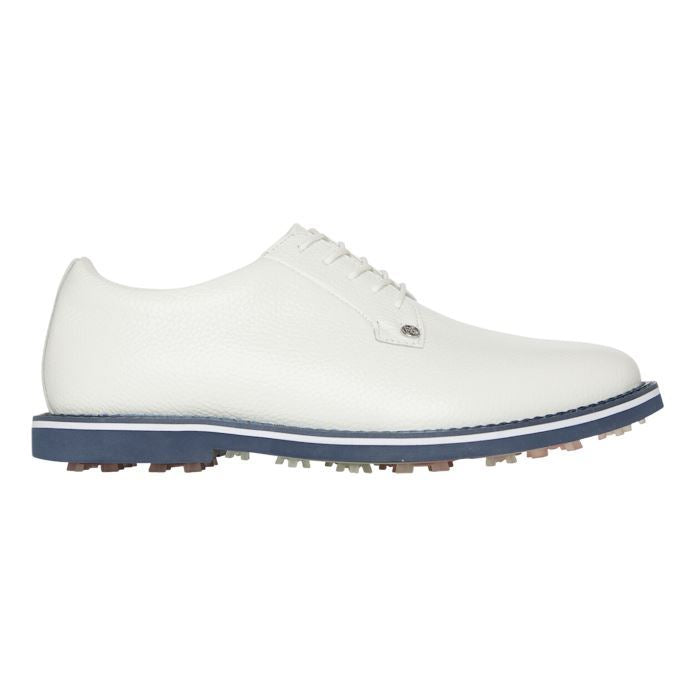 G Fore Mens Gallivanter Full Grain Leather Golf Shoes - Snow/Twilight