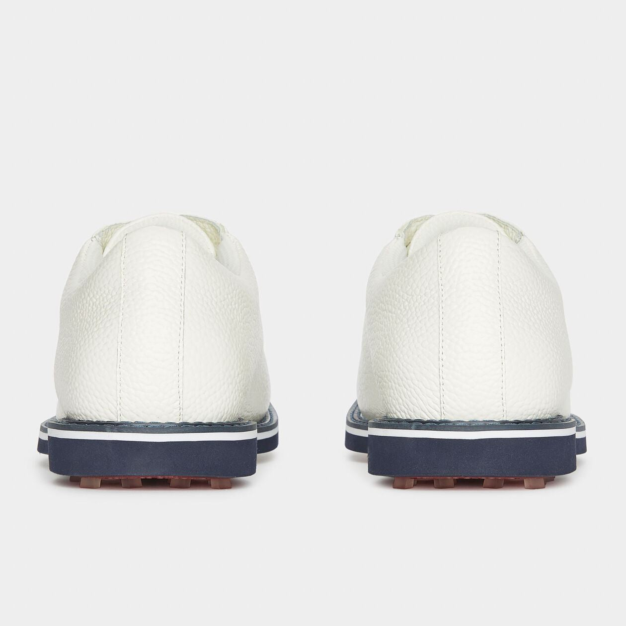 G Fore Mens Gallivanter Full Grain Leather Golf Shoes - Snow/Twilight
