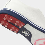 G Fore Mens Gallivanter Full Grain Leather Golf Shoes - Snow/Twilight