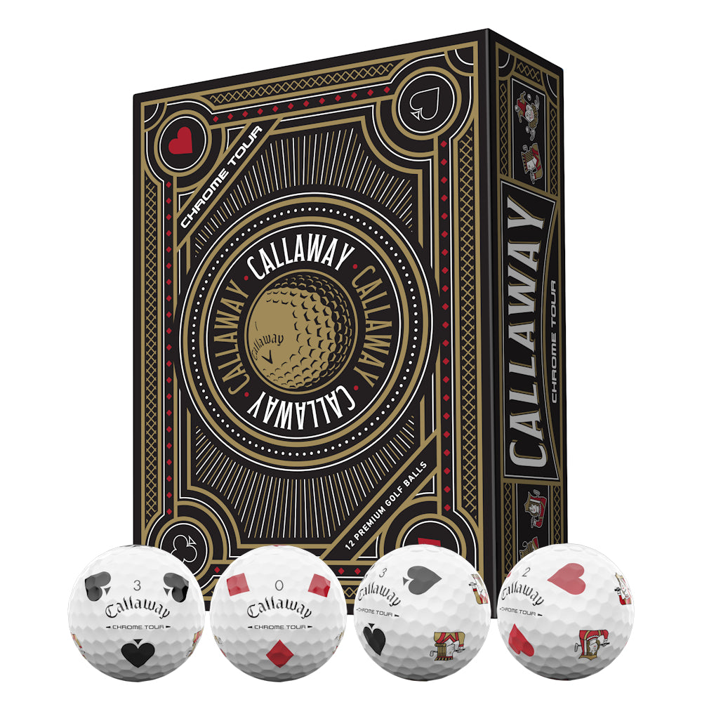 Callaway Limited Edition Chrome Tour Suits Golf Balls (Dozen)