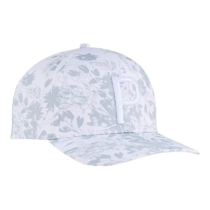 Puma Mens Roses Tech Cap White Glow