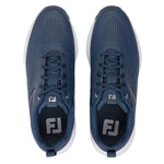 FootJoy Mens Qualifier Golf Shoes Navy/Blue/Silver 57212