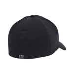 Under Armour Driver Rain Mens Stretch Fit Cap Black/Metallic Silver