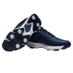 FootJoy Mens Qualifier Golf Shoes Navy/Blue/Silver 57212