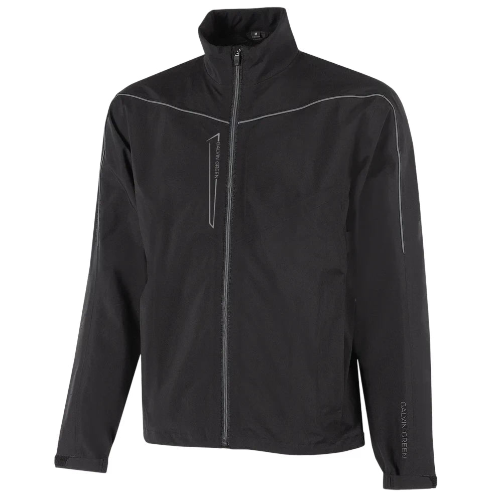 Galvin Green Mens Armstrong Waterproof Jacket Black/Sharkskin