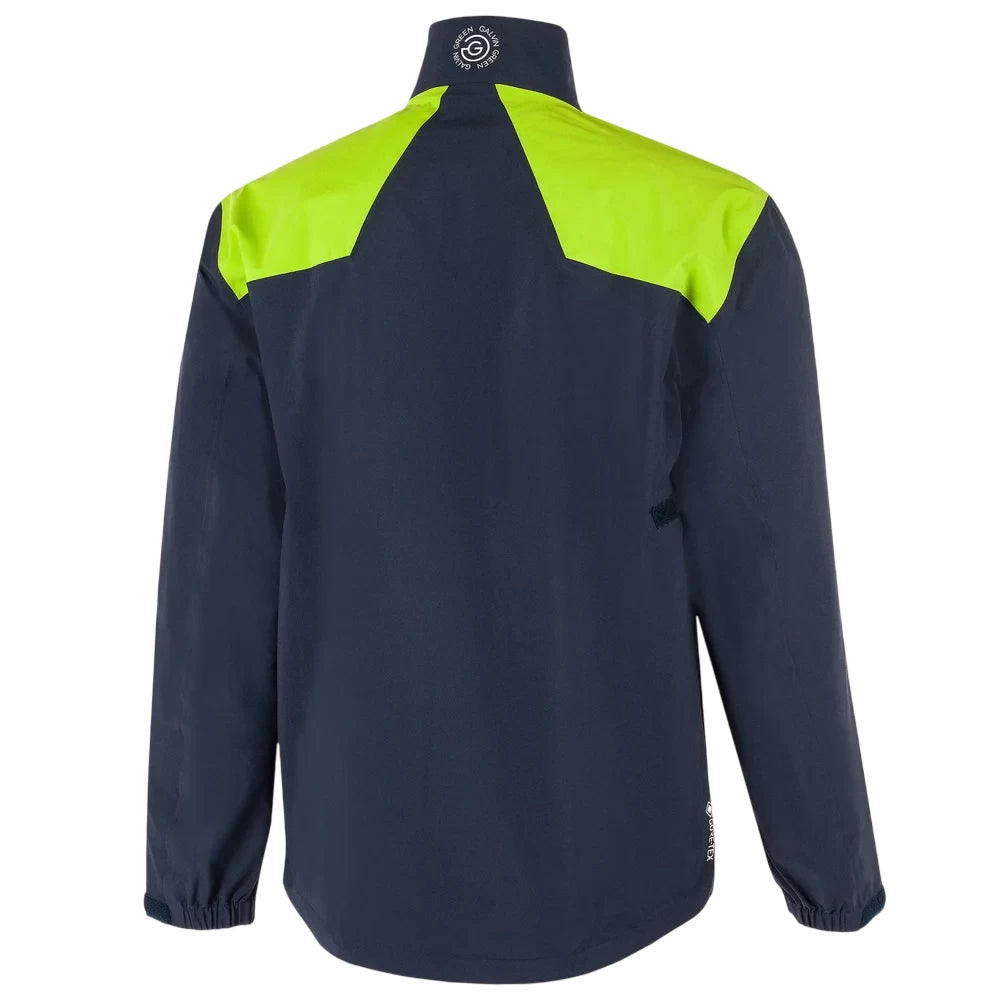 Galvin Green Mens Armstrong Waterproof Jacket Navy/White/Lime