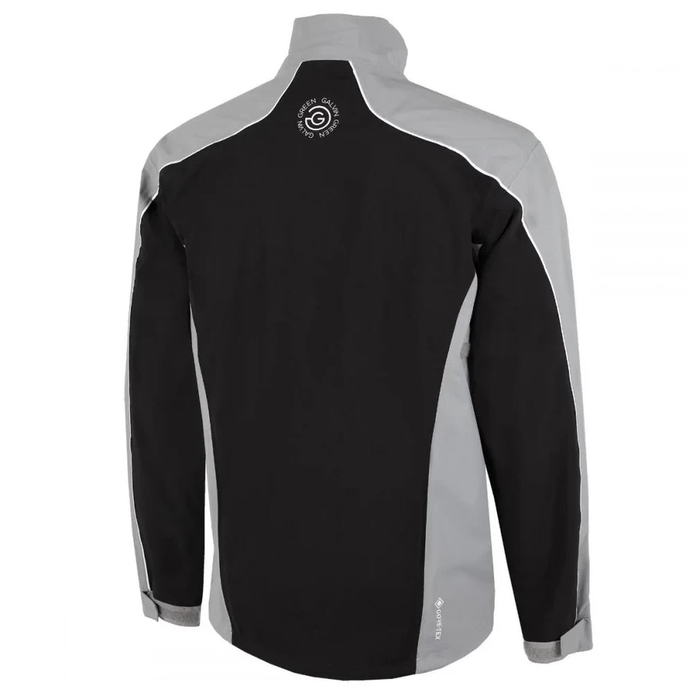 Galvin Green Mens Ace Waterproof Jacket Black/Sharkskin/White