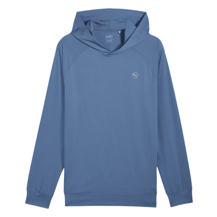 Puma Mens Performance Hoodie Blue Horizon
