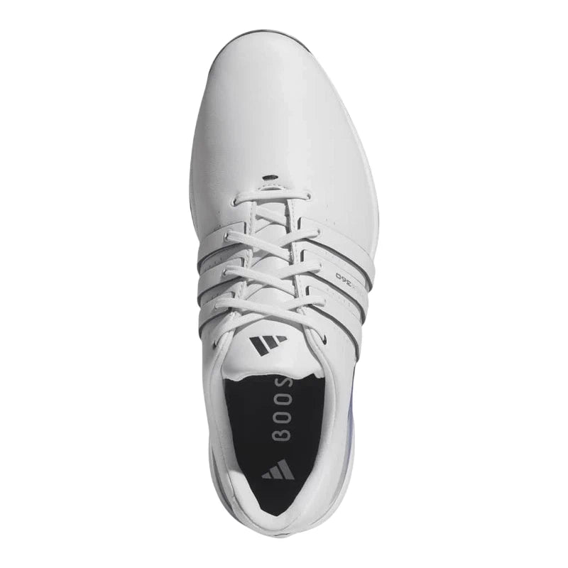 adidas Mens TOUR 360 24 Golf Shoes - Dash Grey/Aurora Ink/Cobalt Blue