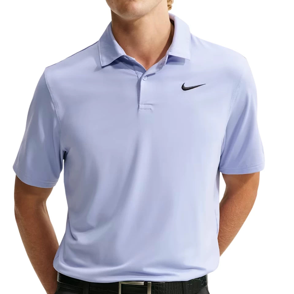Nike Dri Fit Velocity Printed Golf Polo Purple Fade/Black