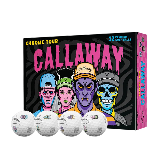 Callaway Limited Edition Chrome Tour Halloween Golf Balls