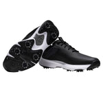 FootJoy Mens Qualifier Golf Shoes Black/White/Grey 57214