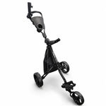 TV GOLF 3 Wheeled Push Trolley - Plus FREE Umbrella Holder