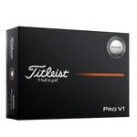 Titleist Pro V1 Golf Balls - AIM Performance Black