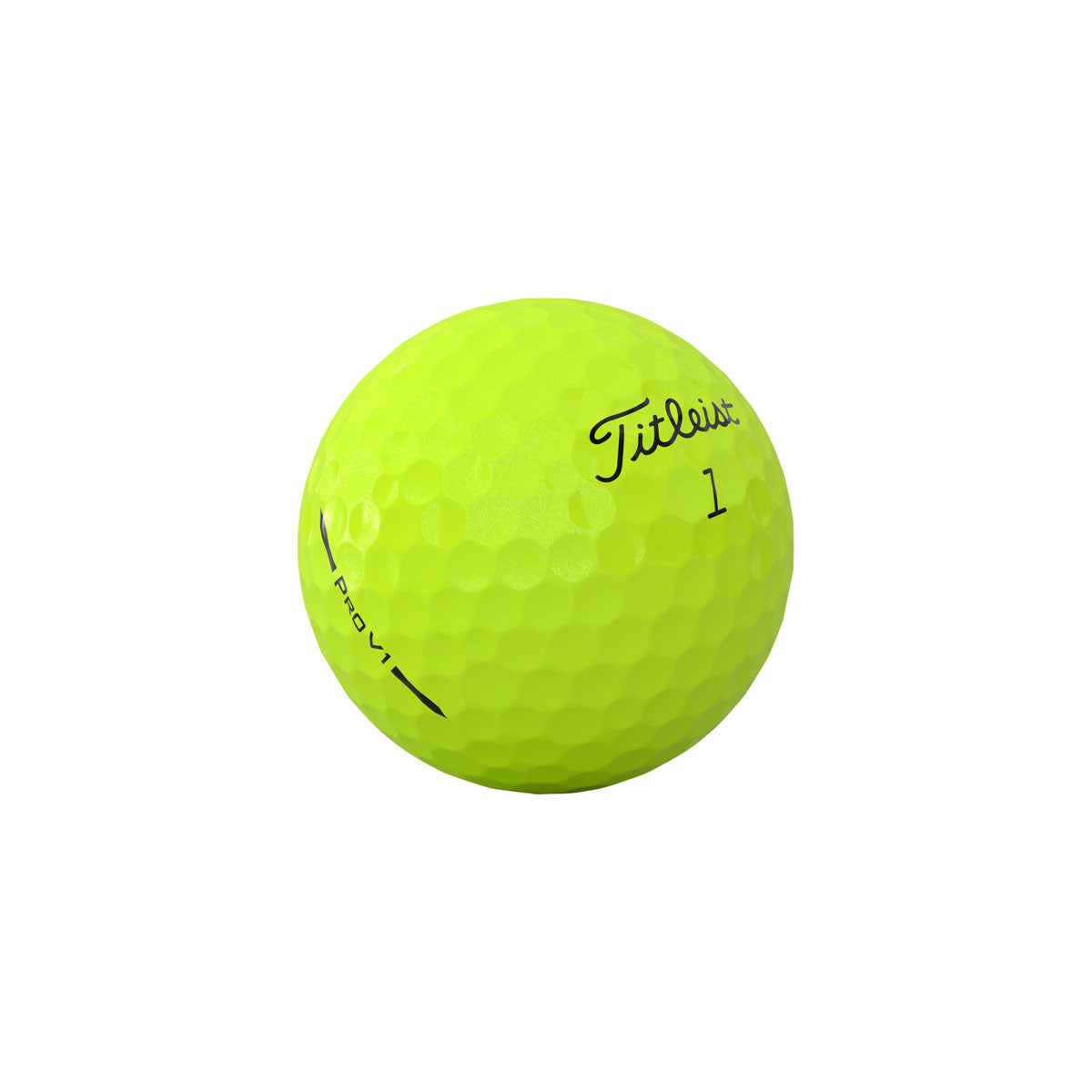 Titleist Pro V1 Golf Balls - Yellow