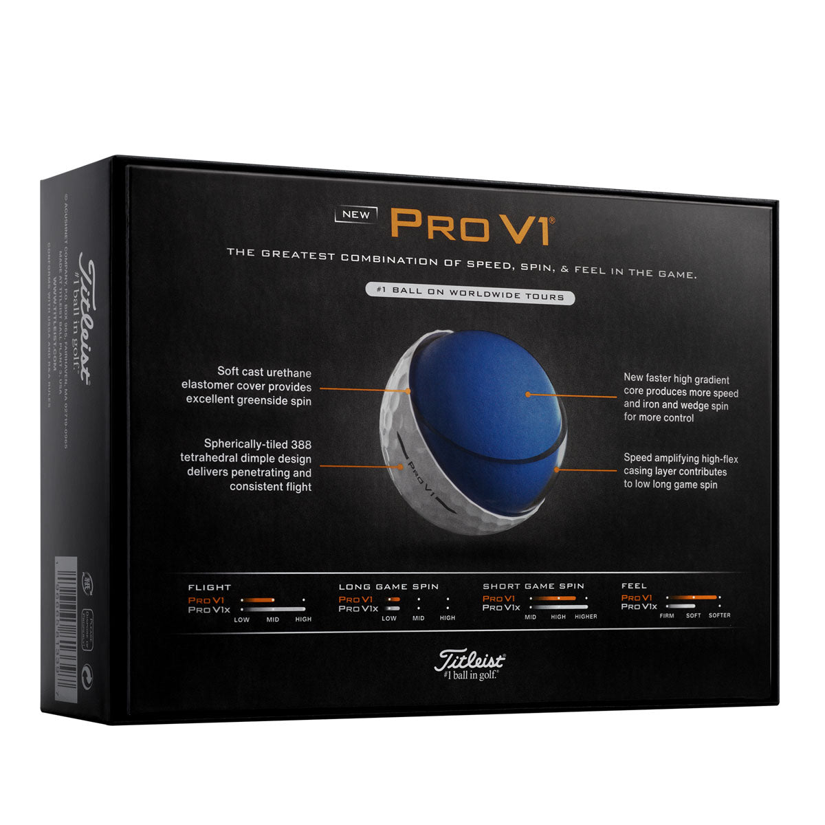 Titleist Pro V1 Golf Balls - White