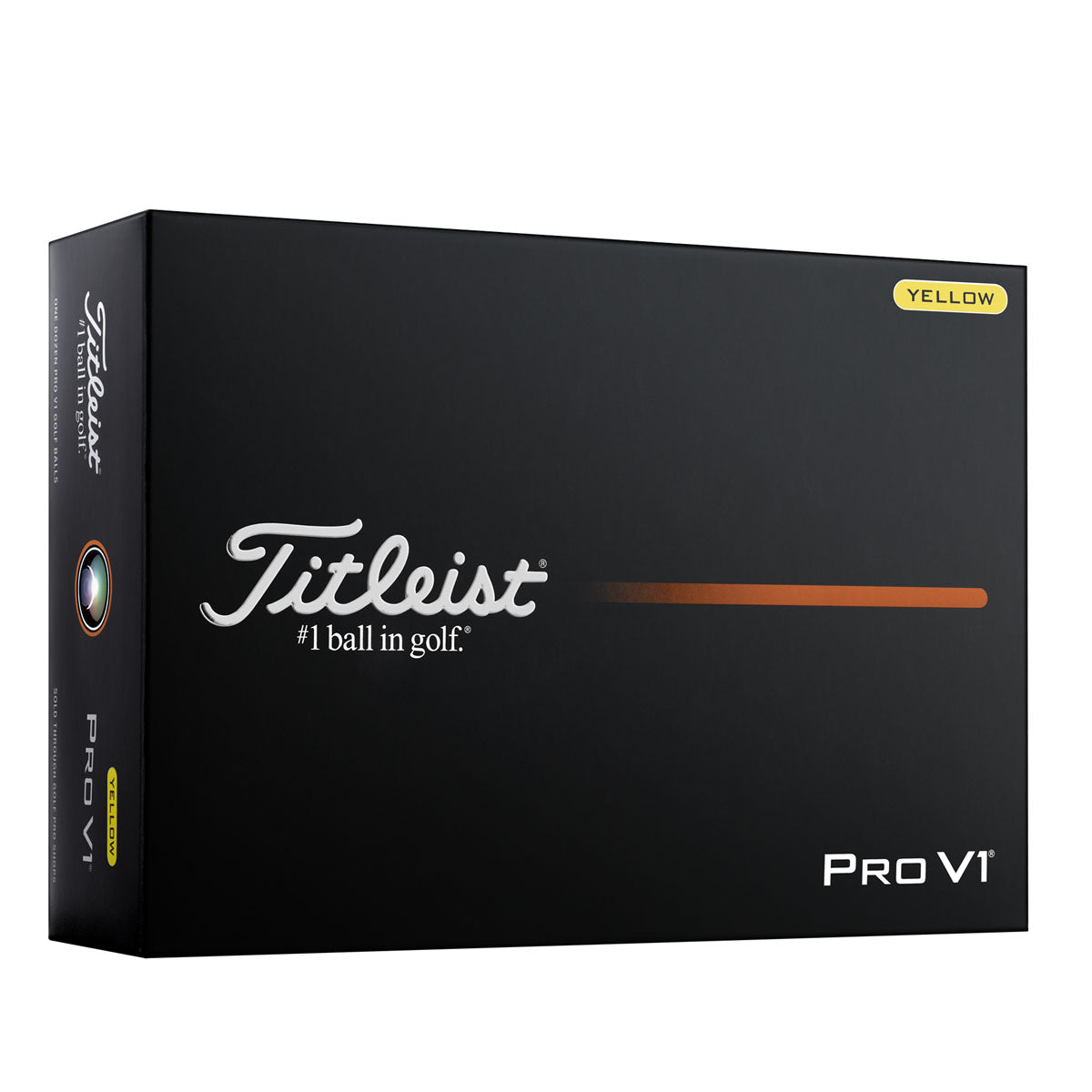 Titleist Pro V1 Golf Balls - Yellow