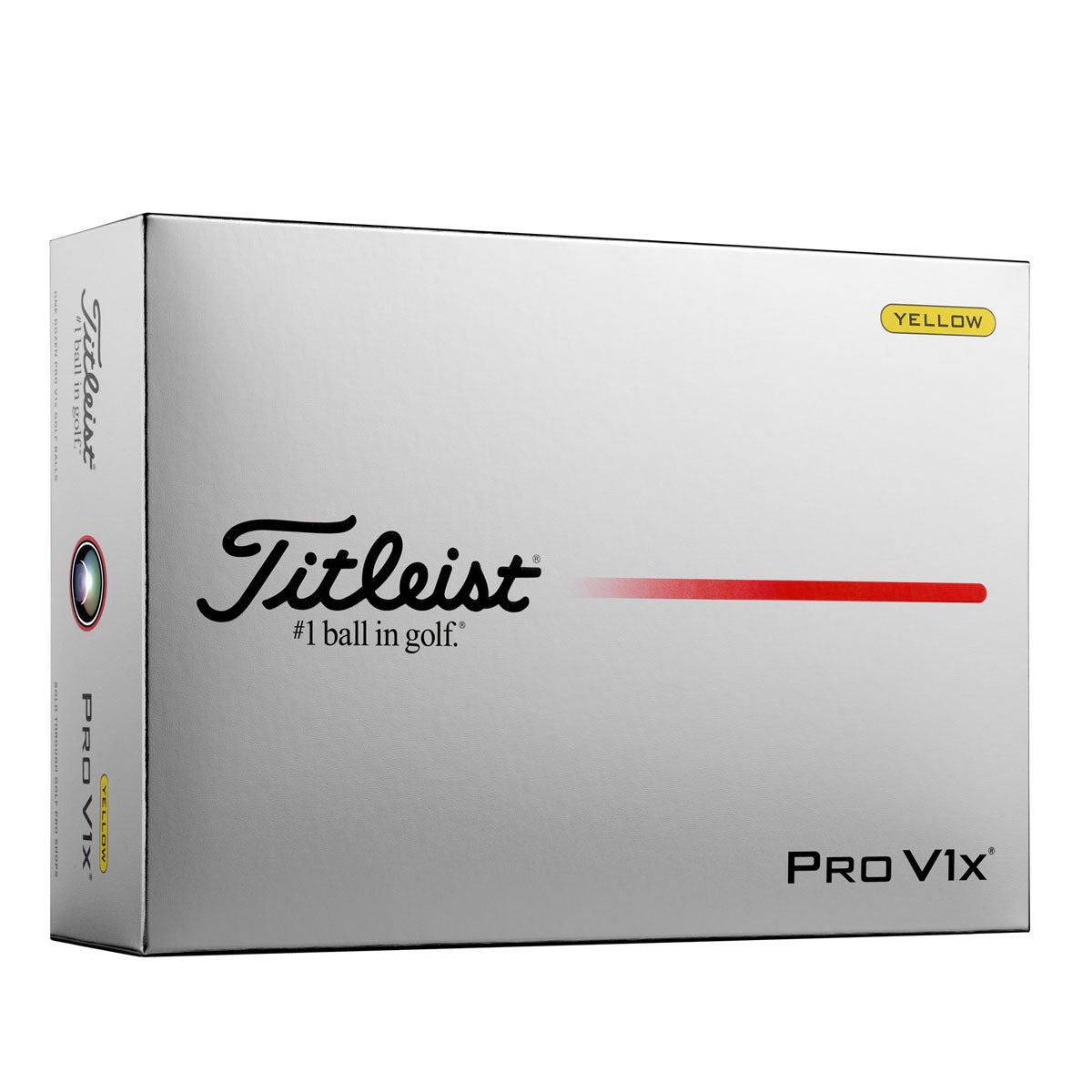 Titleist Pro V1x Golf Balls - Yellow