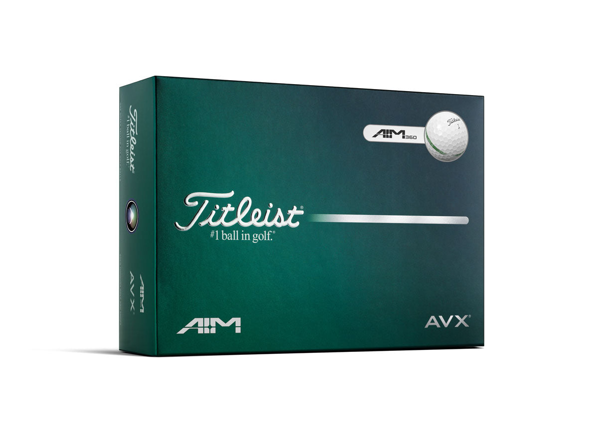 Titleist AVX Golf Balls - AIM 360