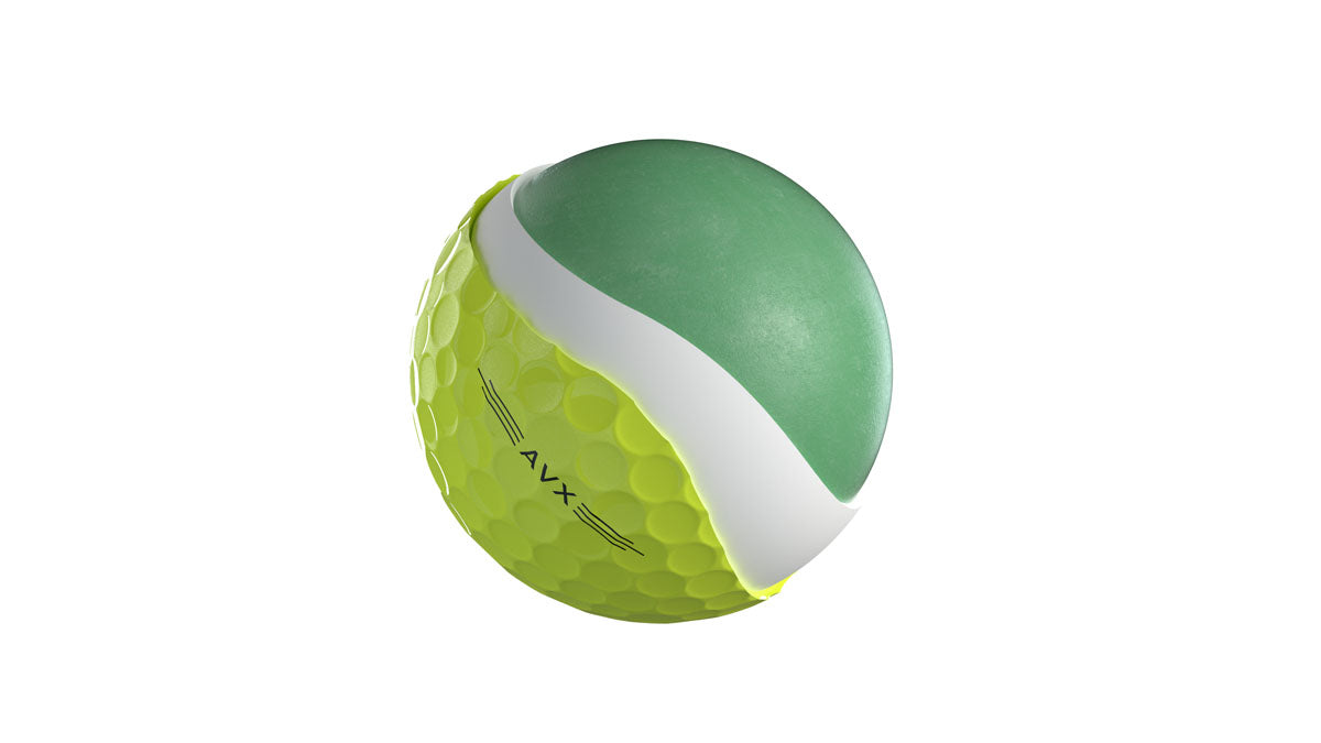 Titleist AVX Golf Balls - Yellow