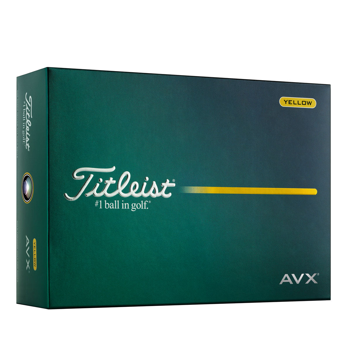Titleist AVX Golf Balls - Yellow