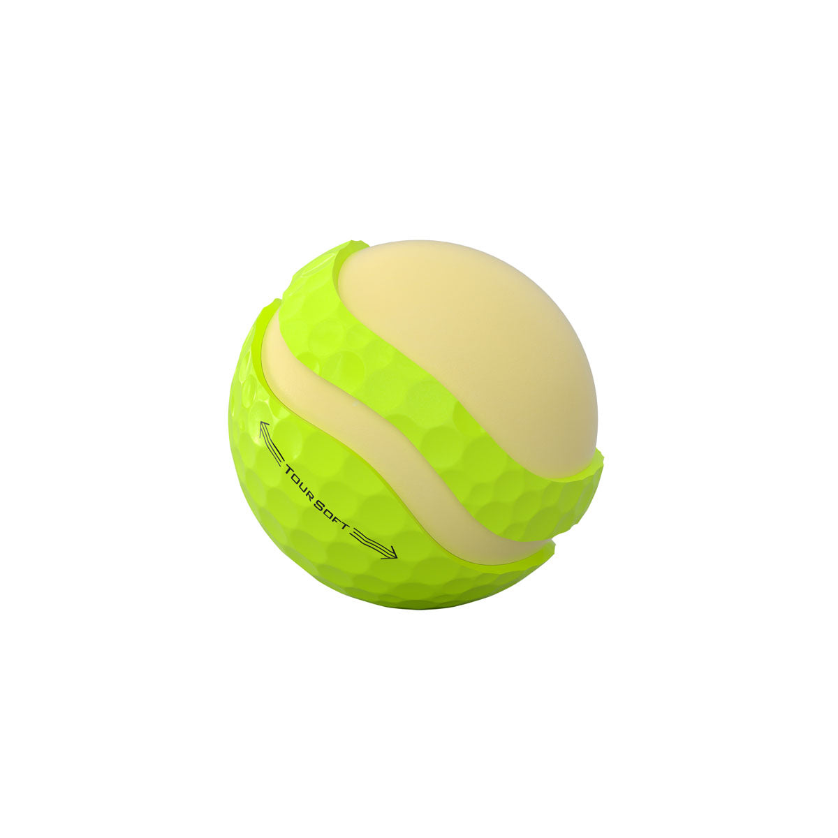 Titleist Tour Soft Golf Balls - Yellow