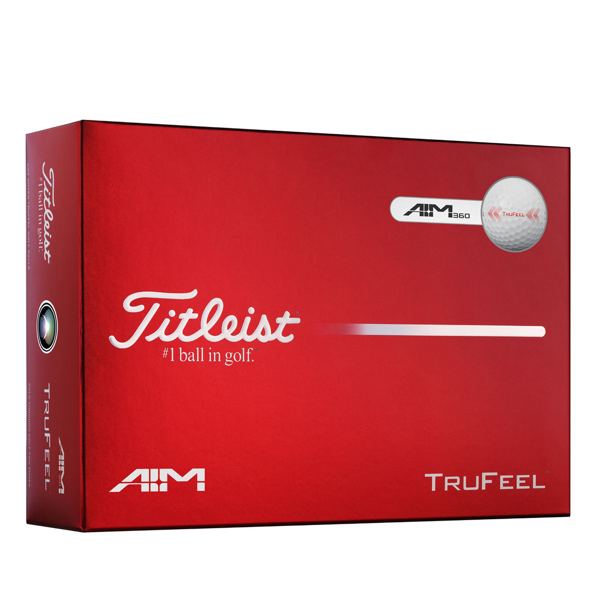Titleist TruFeel Golf Balls - AIM 360