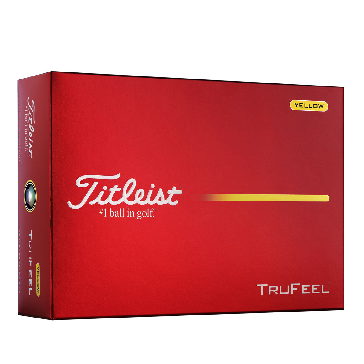 Titleist TruFeel Golf Balls - Yellow