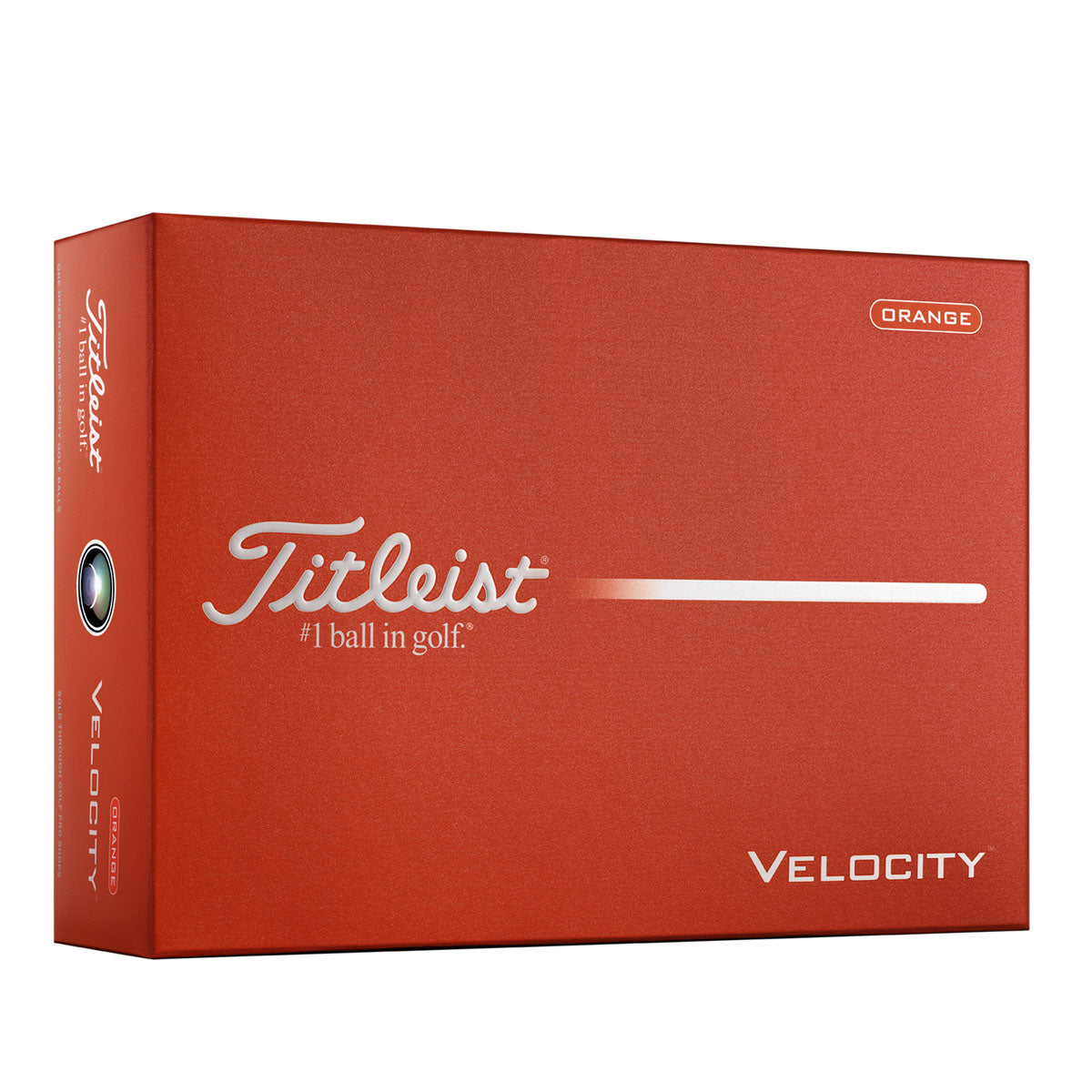 Titleist Velocity Golf Balls - Orange
