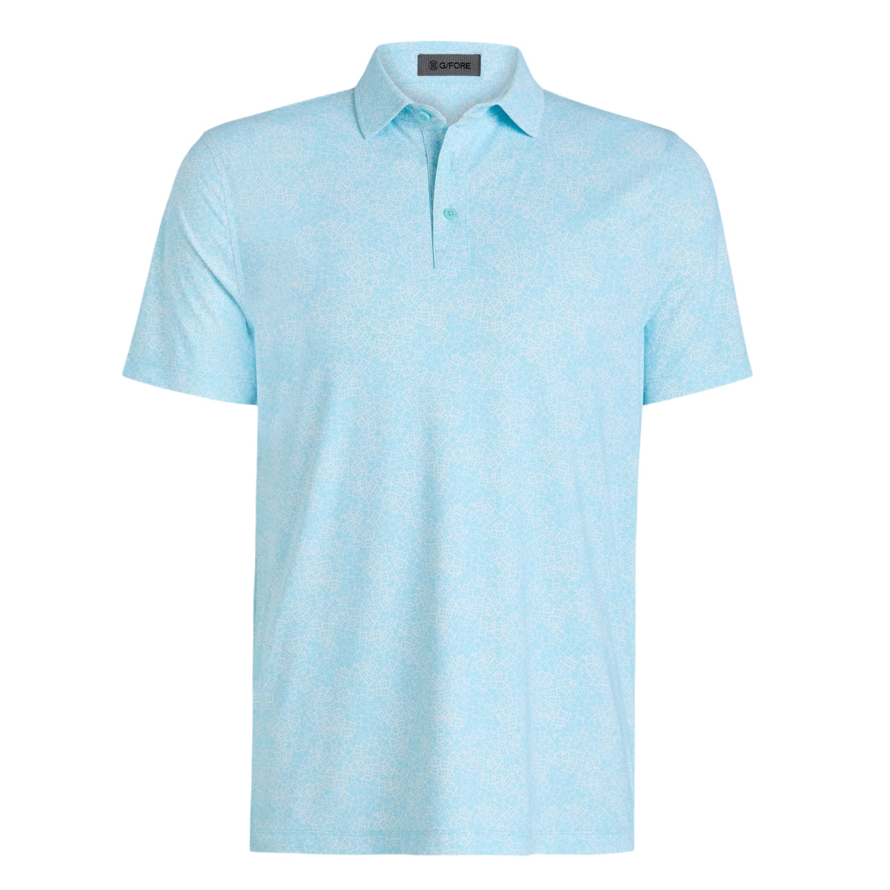 G/Fore Mens Hydrangea Tech Jersey Polo Shirt Cenote