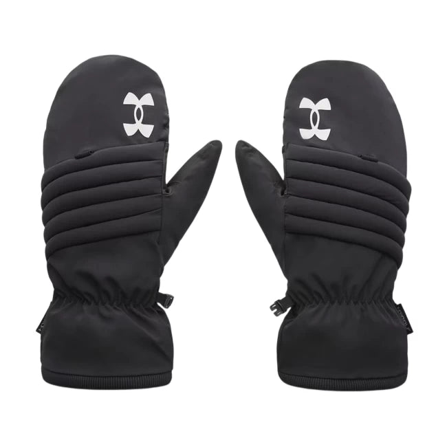 Under Armour Mens Drive Cart Mitts Black/Metallic Silver
