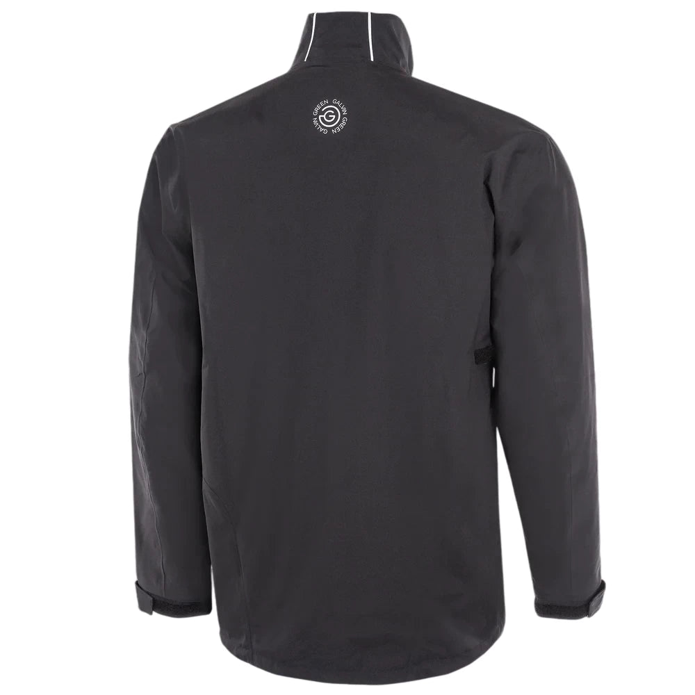 Galvin Green Mens Albert Waterproof Jacket Sharkskin/Black/White