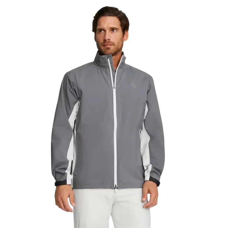 Puma Mens DRYLBL Golf Rain Waterproof Jacket - Slate Sky