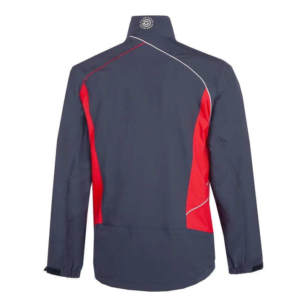 Galvin Green Mens Ames Waterproof Jacket Navy/Red
