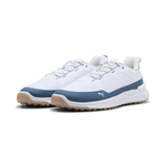 Puma Mens IGNITE Elevate X Golf Shoes - White/Dark Indigo