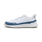 Puma Mens IGNITE Elevate X Golf Shoes - White/Dark Indigo