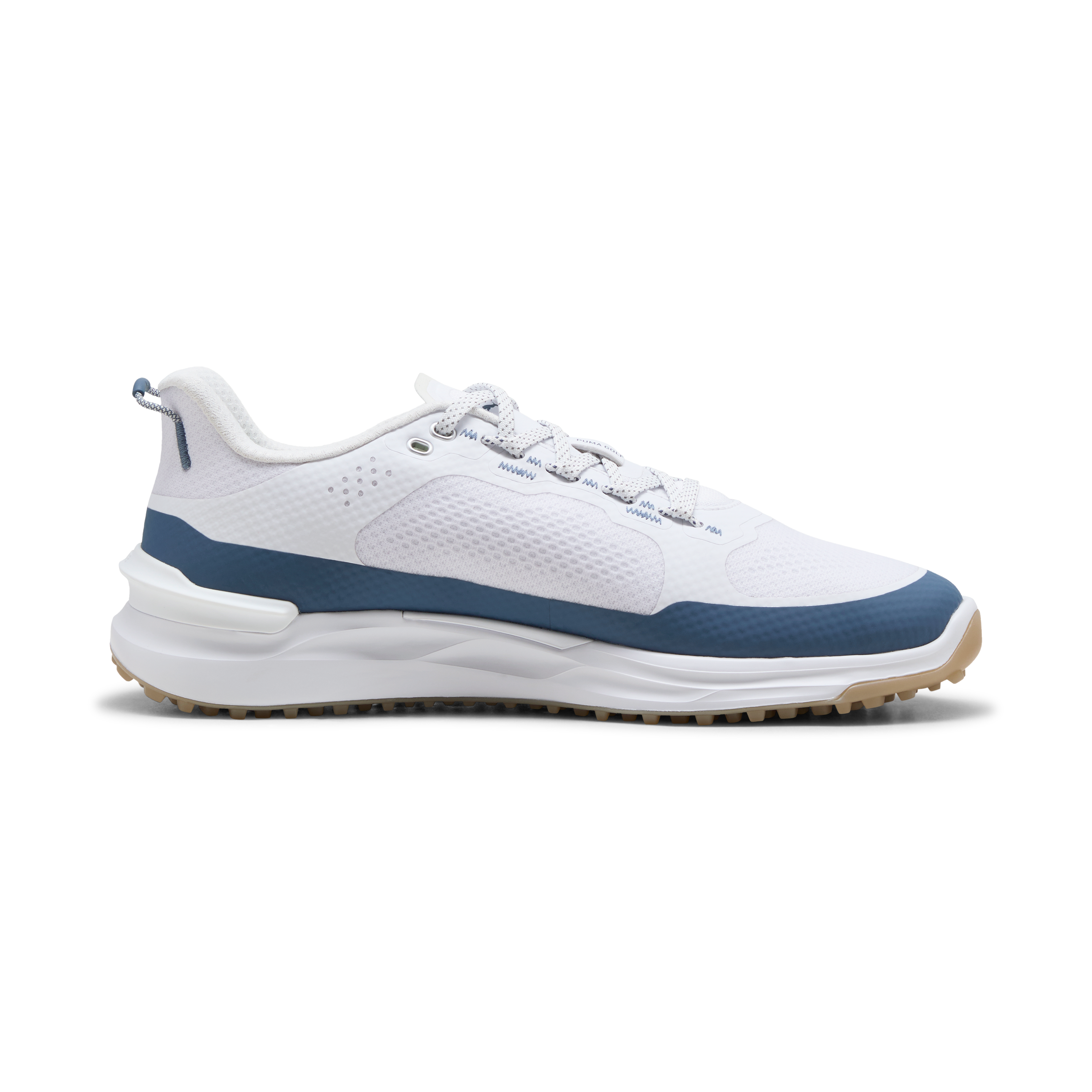 Puma Mens IGNITE Elevate X Golf Shoes - White/Dark Indigo