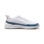 Puma Mens IGNITE Elevate X Golf Shoes - White/Dark Indigo
