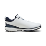 Puma Mens Fusion Grip ST Golf Shoes - White/Silver/Deep Navy