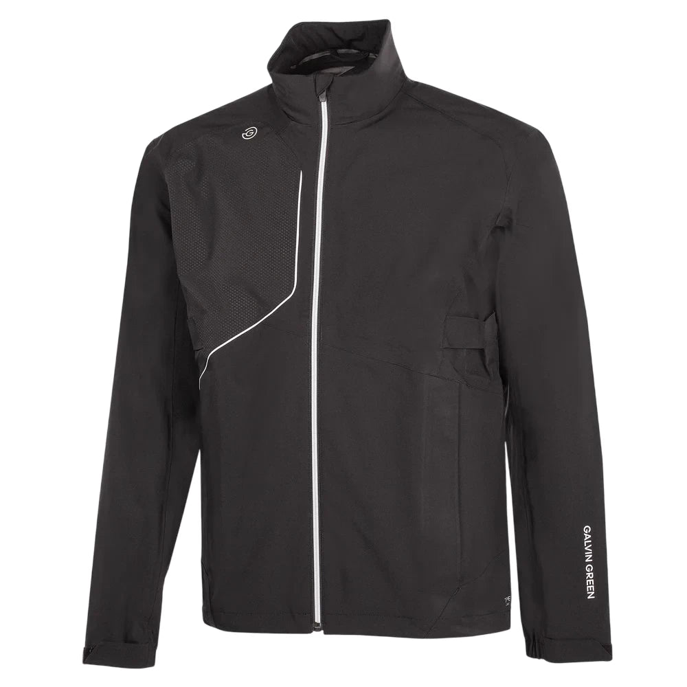 Galvin Green Mens Ames Waterproof Jacket Black/White