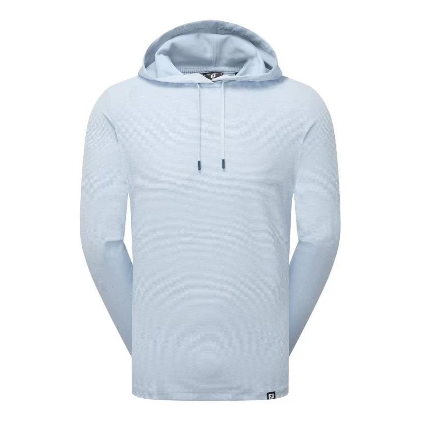 Footjoy Mens Ottoman Jacquard Hoodie Skyway 34081