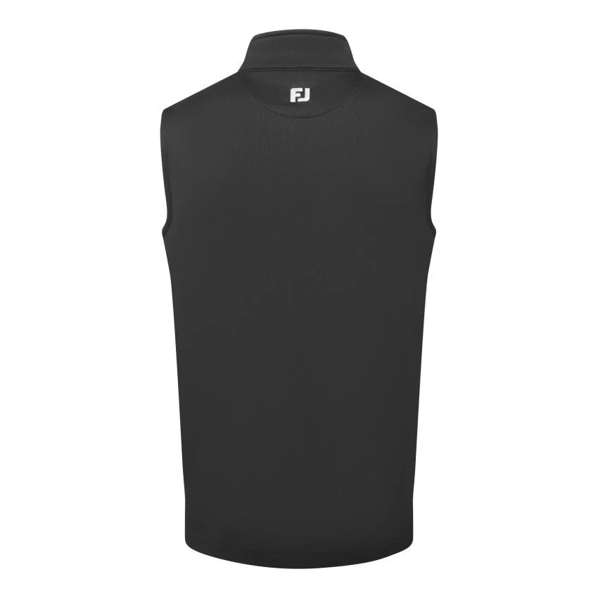 Footjoy Mens Half Zip Vest Black 34145
