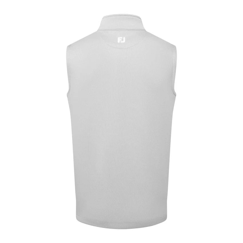 Footjoy Mens Half Zip Vest Grey 34147