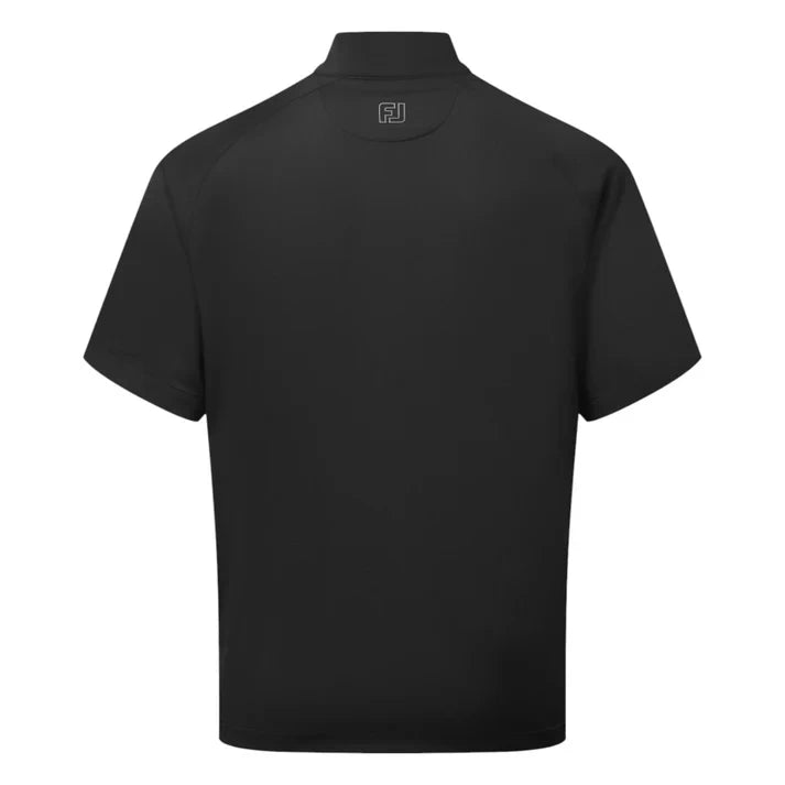 Footjoy Mens Zephr Short Sleeve Windshirt Black 34154